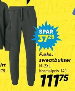 Bilka sweatbukser tilbud