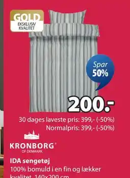 JYSK IDA sengetøj tilbud