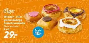 Wiener- eller gammeldags fastelavnsbolle