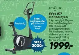 Bilka Edge B77 motionscykel tilbud
