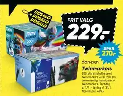Bilka Twinmarkers tilbud