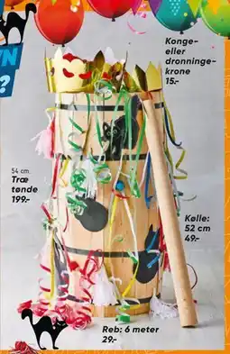 Bilka Træ tønde tilbud