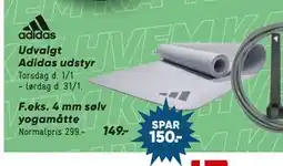 Bilka 4 mm sølv yogamåtte tilbud