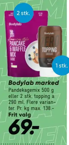 Bilka Bodylab marked tilbud