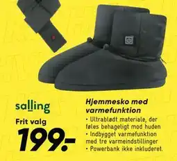 Bilka Hjemmesko med varmefunktion tilbud
