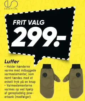 Bilka Luffer tilbud