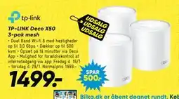 Bilka TP-LINK Deco X50 3-pak mesh tilbud