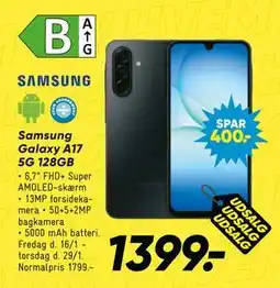 Bilka Samsung Galaxy A17 5G 128GB tilbud