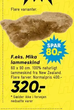 Bilka Mika lammeskind tilbud