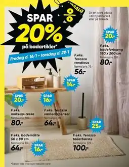 Bilka SPAR. 20% på badartikler tilbud