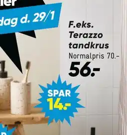 Bilka Terazzo tandkrus tilbud