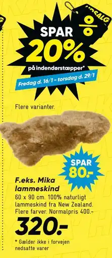 Bilka SPAR. 20% på indendørstæpper tilbud