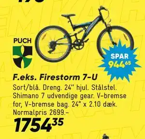 Bilka Firestorm 7-U tilbud