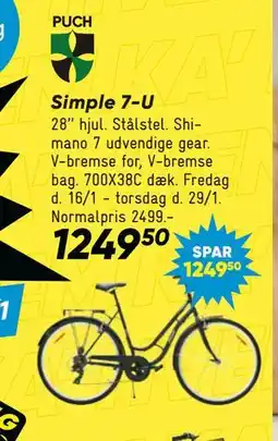 Bilka Simple 7-U tilbud