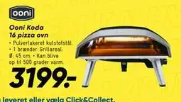 Bilka Ooni Koda 16 pizza ovn tilbud