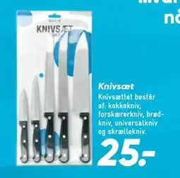 Bilka Knivsæt tilbud