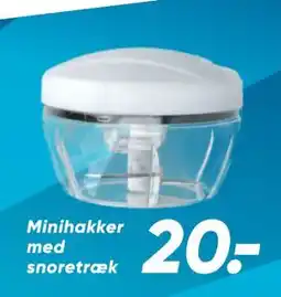 Bilka Minihakker med snoretræk tilbud