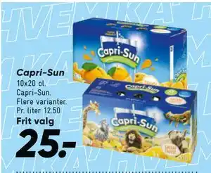 Bilka Capri-Sun tilbud