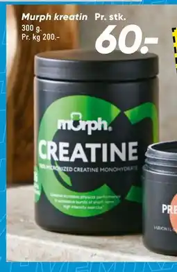 Bilka Murph kreatin tilbud