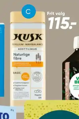 Bilka Husk kosttilskud eller mælkesyrebakterier tilbud