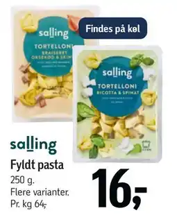 Føtex Fyldt pasta tilbud
