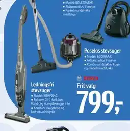 Føtex Ledningsfri støvsuger tilbud