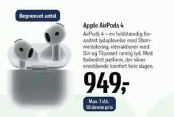 Føtex Apple AirPods 4 tilbud