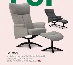 Daells Bolighus LÆNESTOL tilbud