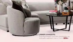 Daells Bolighus LÆKKER LOUNGESTOL tilbud