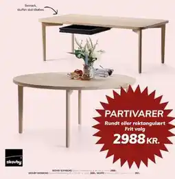 Daells Bolighus Rundt eller rektangulært Frit valg tilbud