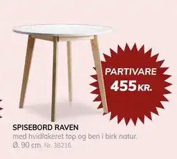 Daells Bolighus SPISEBORD RAVEN tilbud