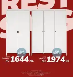 Daells Bolighus GARDEROBESKAB MADRID tilbud