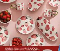 Daells Bolighus JORDBÆR TALLERKEN tilbud