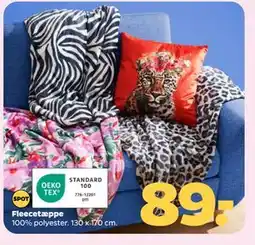 Netto Fleecetæppe tilbud