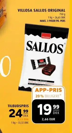 VILLOSA SALLOS ORIGINAL