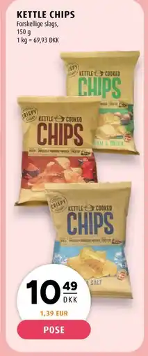 Scandinavian Park KETTLE CHIPS tilbud