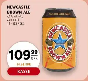 NEWCASTLE BROWN ALE