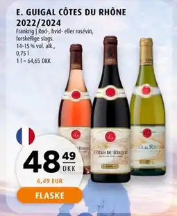 Scandinavian Park E. GUIGAL CÔTES DU RHÔNE 2022/2024 tilbud