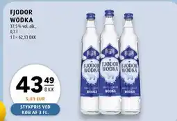 Scandinavian Park FJODOR WODKA tilbud