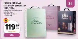 Scandinavian Park TORRES CORONAS ELLER VIÑA ESMERALDA 2022/2024 tilbud