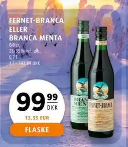 Scandinavian Park FERNET-BRANCA ELLER BRANCA MENTA tilbud