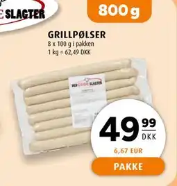 Scandinavian Park GRILLPØLSER tilbud