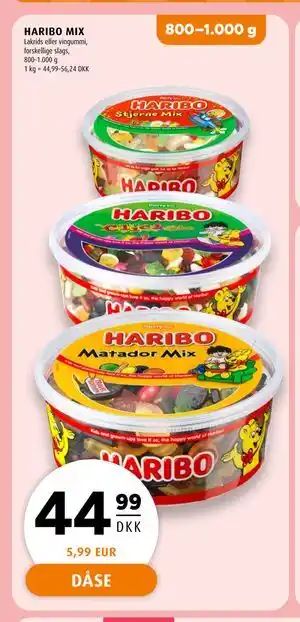 Scandinavian Park HARIBO MIX tilbud