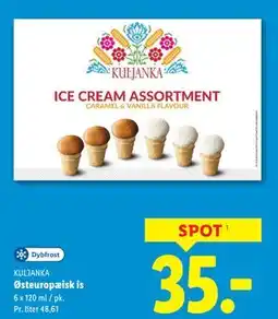 Lidl Østeuropæisk is tilbud