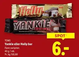 Lidl Yankie eller Holly bar tilbud