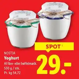 Lidl Yoghurt tilbud