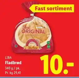 Lidl Fladbrød tilbud
