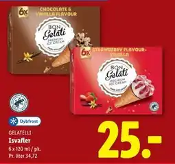 Lidl Isvafler tilbud