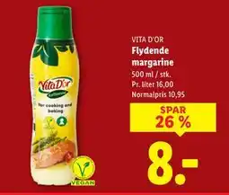 Lidl Flydende margarine tilbud