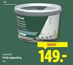 Lidl Hvid vægmaling tilbud